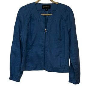 Relativity 100% Linen BlazerโSizeโLargeโPetite